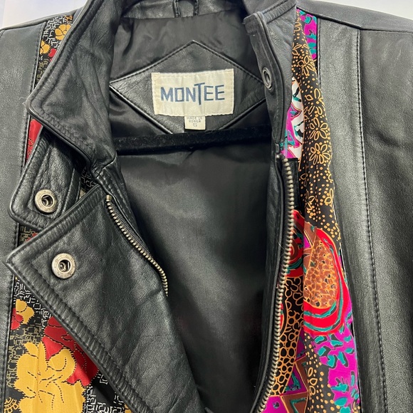 Vintage Montee Leather Jacket - Picture 10 of 10